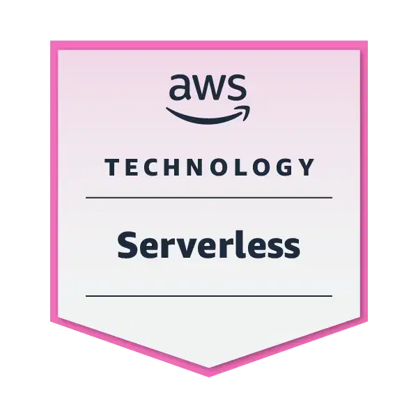 AWS Serverless Certification Badge